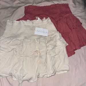 2 skirts